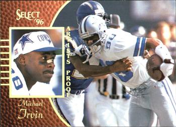 1996 Select - Artist's Proofs #49 Michael Irvin Front