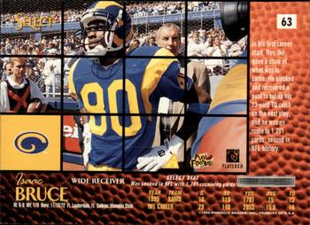 1996 Select - Artist's Proofs #63 Isaac Bruce Back