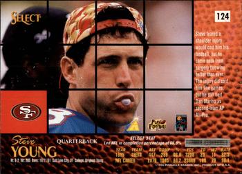 1996 Select - Artist's Proofs #124 Steve Young Back