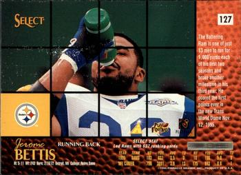 1996 Select - Artist's Proofs #127 Jerome Bettis Back