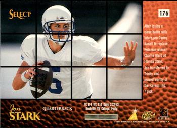 1996 Select - Artist's Proofs #176 Jon Stark Back