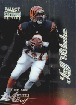 1996 Select Certified - Artist's Proofs #19 Jeff Blake Front