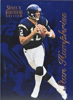 1996 Select Certified - Blue #22 Stan Humphries Front