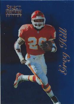 1996 Select Certified - Blue #72 Greg Hill Front