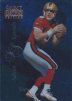 1996 Select Certified - Blue #119 Steve Young Front