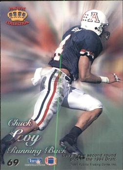 1994 Pacific Prisms #69 Chuck Levy Back
