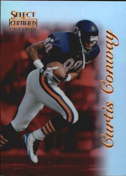 1996 Select Certified - Mirror Red #71 Curtis Conway Front