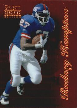 1996 Select Certified - Red #44 Rodney Hampton Front
