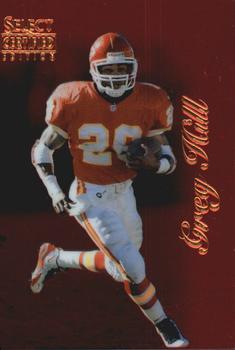 1996 Select Certified - Red #72 Greg Hill Front