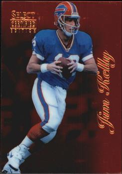 1996 Select Certified - Red #81 Jim Kelly Front
