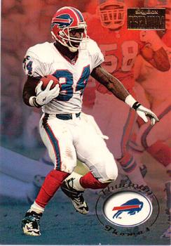 1996 SkyBox Premium - Inside the Numbers #17 Thurman Thomas Front
