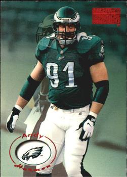 1996 SkyBox Premium - Rubies #132 Andy Harmon Front