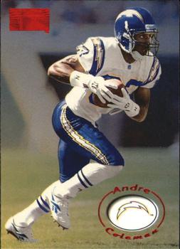 1996 SkyBox Premium - Rubies #145 Andre Coleman Front