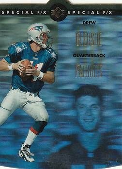 1996 SP - Holoview Die Cuts #11 Drew Bledsoe Front