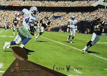 1994 Pinnacle #122 Chris Warren Front