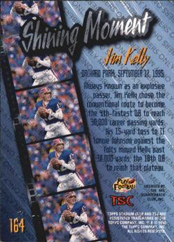 1996 Stadium Club - Members Only #164 Jim Kelly Back