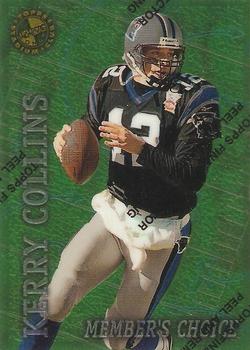 1996 Stadium Club Members Only 50 #49 Kerry Collins Front