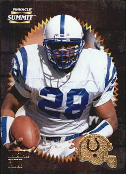 1996 Summit - Silver Foil #2 Marshall Faulk Front
