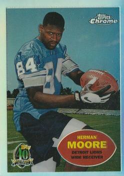 1996 Topps Chrome - 40th Anniversary Commemorative Refractors #5 Herman Moore  Front