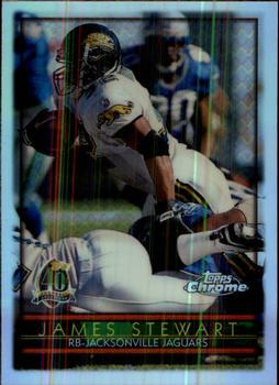 1996 Topps Chrome - Refractors #111 James Stewart Front
