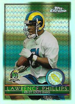 1996 Topps Chrome - Refractors #150 Lawrence Phillips Front