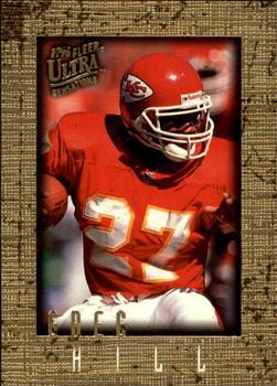 1996 Ultra Sensations - Marble Gold #53 Greg Hill Front
