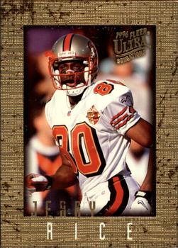 1996 Ultra Sensations - Marble Gold #91 Jerry Rice Front