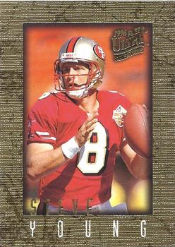 1996 Ultra Sensations - Marble Gold #93 Steve Young Front