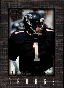 1996 Ultra Sensations - Pewter #4 Jeff George Front