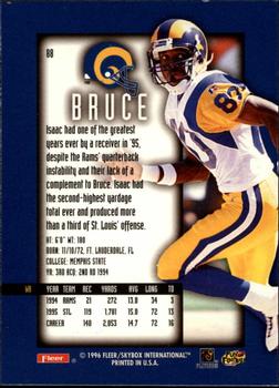 1996 Ultra Sensations - Pewter #88 Isaac Bruce Back