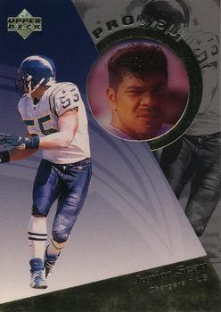 1996 Upper Deck - Proview Gold #PV5 Junior Seau Front
