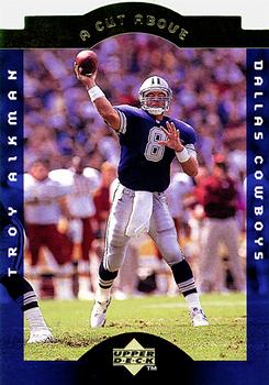1996 Upper Deck Authenticated Troy Aikman: A Cut Above 3x5 #CA13 Troy Aikman Front