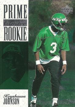 1996 Upper Deck Silver Collection - Prime Choice Rookies #1 Keyshawn Johnson Front
