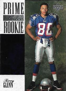 1996 Upper Deck Silver Collection - Prime Choice Rookies #5 Terry Glenn Front