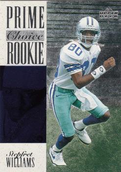 1996 Upper Deck Silver Collection - Prime Choice Rookies #19 Stepfret Williams Front