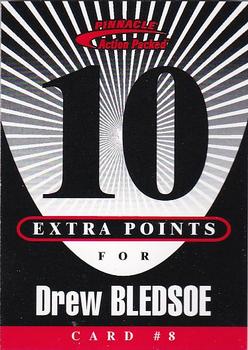 1997 Action Packed - Extra Points 10 #8 Drew Bledsoe Front