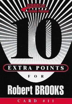 1997 Action Packed - Extra Points 10 #11 Robert Brooks Front