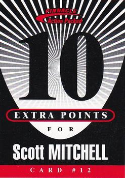 1997 Action Packed - Extra Points 10 #12 Scott Mitchell Front