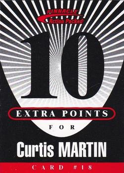 1997 Action Packed - Extra Points 10 #18 Curtis Martin Front
