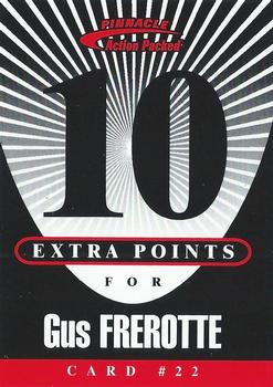 1997 Action Packed - Extra Points 10 #22 Gus Frerotte Front