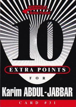 1997 Action Packed - Extra Points 10 #31 Karim Abdul-Jabbar Front