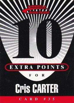 1997 Action Packed - Extra Points 10 #35 Cris Carter Front