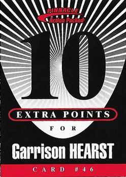1997 Action Packed - Extra Points 10 #46 Garrison Hearst Front