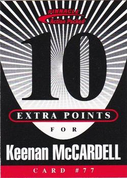 1997 Action Packed - Extra Points 10 #77 Keenan McCardell Front