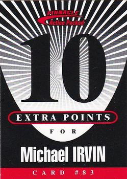 1997 Action Packed - Extra Points 10 #83 Michael Irvin Front