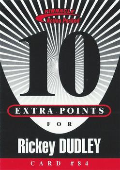 1997 Action Packed - Extra Points 10 #84 Rickey Dudley Front