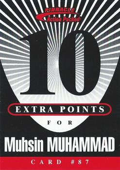 1997 Action Packed - Extra Points 10 #87 Muhsin Muhammad Front