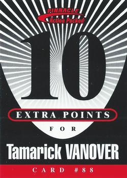 1997 Action Packed - Extra Points 10 #88 Tamarick Vanover Front