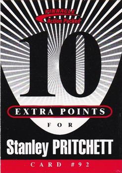 1997 Action Packed - Extra Points 10 #92 Stanley Pritchett Front