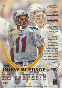 1997 Action Packed - First Impressions #8 Drew Bledsoe Back